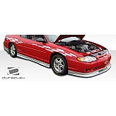 Extreme Dimensions Air Dam Front Lip Fiberglass Reinforced Plastics Primered Black - 104371
