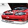 Extreme Dimensions Air Dam Front Lip Fiberglass Reinforced Plastics Primered Black - 104371