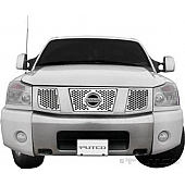 Putco Grille Insert - Polished Stainless Steel Rectangular - 84127