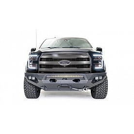 Fab Fours Bumper Vengeance 1-Piece Design Steel Black - FF15X32511