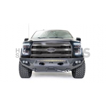 Fab Fours Bumper Vengeance 1-Piece Design Steel Black - FF15X32511