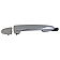 Help! By Dorman Exterior Door Handle - Plastic Silver Single - 79977