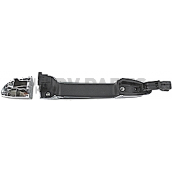Help! By Dorman Exterior Door Handle - Plastic Silver Single - 79977-1