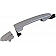 Help! By Dorman Exterior Door Handle - Plastic Silver Single - 79977
