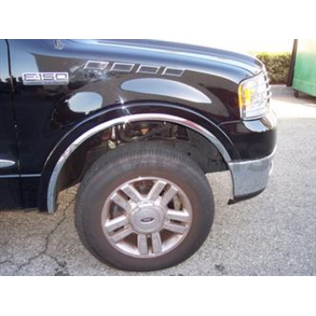 TFP (International Trim) Fender Trim - Full Wheel Well Stainless Steel Brushed - 3112G3MBR