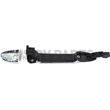Help! By Dorman Exterior Door Handle - Plastic Silver Single - 79978-1