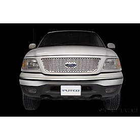 Putco Grille Insert - Polished Stainless Steel Rectangular - 84130