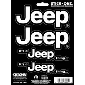 Chroma Graphics Decal - Jeep - 9991