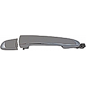 Help! By Dorman Exterior Door Handle - Plastic Silver Single - 79979