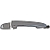 Help! By Dorman Exterior Door Handle - Plastic Silver Single - 79979