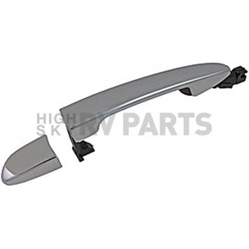 Help! By Dorman Exterior Door Handle - Plastic Silver Single - 79979-2
