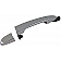 Help! By Dorman Exterior Door Handle - Plastic Silver Single - 79979