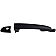 Help! By Dorman Exterior Door Handle - Plastic Black Single - 79983