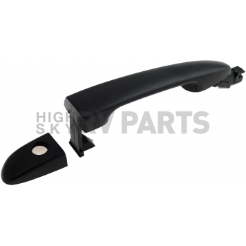 Help! By Dorman Exterior Door Handle - Plastic Black Single - 79983-2