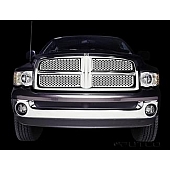 Putco Grille Insert - Polished Stainless Steel Rectangular - 84132