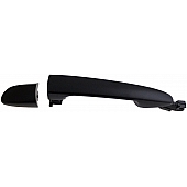 Help! By Dorman Exterior Door Handle - Plastic Black Single - 79984