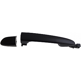 Help! By Dorman Exterior Door Handle - Plastic Black Single - 79984