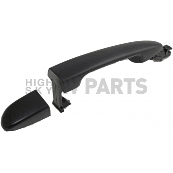 Help! By Dorman Exterior Door Handle - Plastic Black Single - 79984-2