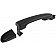 Help! By Dorman Exterior Door Handle - Plastic Black Single - 79984
