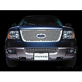 Putco Grille Insert - Polished Stainless Steel Rectangular - 84135