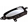 Help! By Dorman Interior Door Handle - Plastic Black Housing With Silver Lever Single - 79994