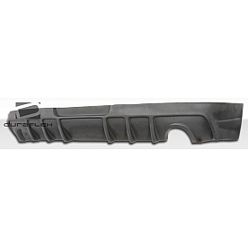 Extreme Dimensions Air Dam Rear Lip Fiberglass Reinforced Plastics Primered Black - 105991