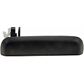 Help! By Dorman Exterior Door Handle - Plastic Black Single - 77786