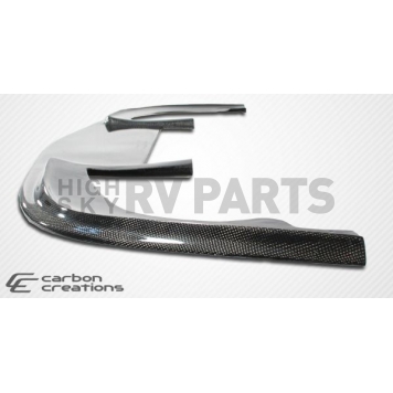 Extreme Dimensions Air Dam Front Lip Carbon Fiber Gloss UV Coated Black - 106144-5
