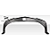 Extreme Dimensions Air Dam Front Lip/ Add On Fiberglass Reinforced Plastics Primered Black - 106145