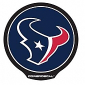 POWERDECAL Decal - Houston Texans Logo Black Plastic 4-1/2 Inch - PWR0601