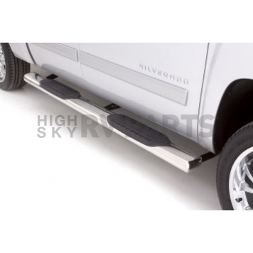 Lund International Nerf Bar 6 Inch Stainless Steel Oval - 24389009