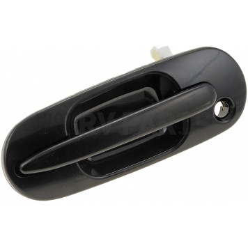Help! By Dorman Exterior Door Handle - Plastic Black Single - 77609-2