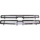 RBP (Rolling Big Power) Grille Insert - Black Powder Coated Stainless Steel Rectangular - 254112