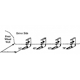 Owens Products Running Board Mounting Kit - 101163