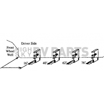 Owens Products Running Board Mounting Kit - 101163