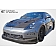 Extreme Dimensions Air Dam Front Lip Carbon Fiber Gloss UV Coated Black - 105904