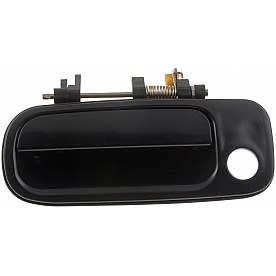 Help! By Dorman Exterior Door Handle - Plastic Black Single - 77619
