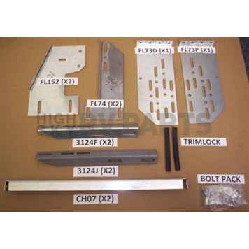 Owens Products Running Board - Box Board Mounting Kit - 101114
