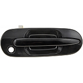 Help! By Dorman Exterior Door Handle - Plastic Black Single - 77628