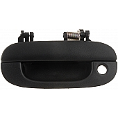 Help! By Dorman Exterior Door Handle - Plastic Black Single - 77640