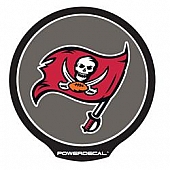 POWERDECAL Decal - Tampa Bay Buccaneers Logo Black Plastic 4-1/2 Inch - PWR2101