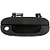 Help! By Dorman Exterior Door Handle - Plastic Black Single - 77644