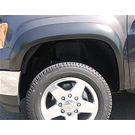 EGR Fender Flare - Black ABS Textured Plastic Matte Set Of 2 - 751714F