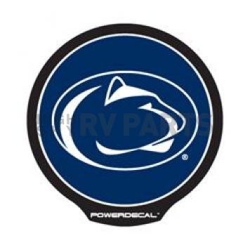 POWERDECAL Decal - Penn State University Lions Logo Black Plastic 4-1/2 Inch - PWR210201