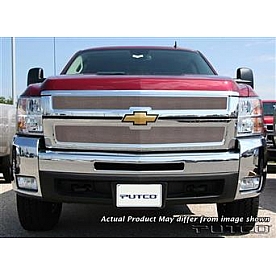 Putco Grille Insert - Chrome Plated Aluminum Rectangular - 99189