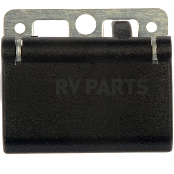 Help! By Dorman Interior Door Handle - Paddle Plastic Black Single - 77472