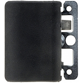 Help! By Dorman Interior Door Handle - Paddle Plastic Black Single - 77474