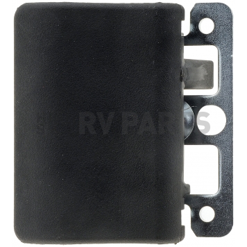 Help! By Dorman Interior Door Handle - Paddle Plastic Black Single - 77474