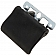 Help! By Dorman Interior Door Handle - Paddle Plastic Black Single - 77474