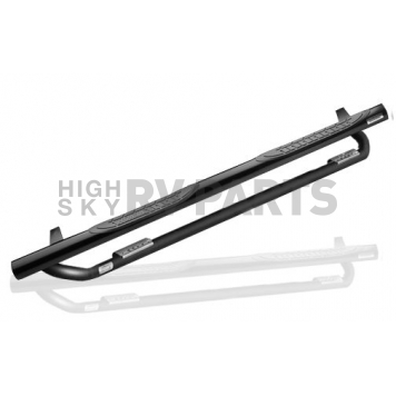 Romik USA Nerf Bar 3 Inch Black Matte Powder Coated Steel - 12371158